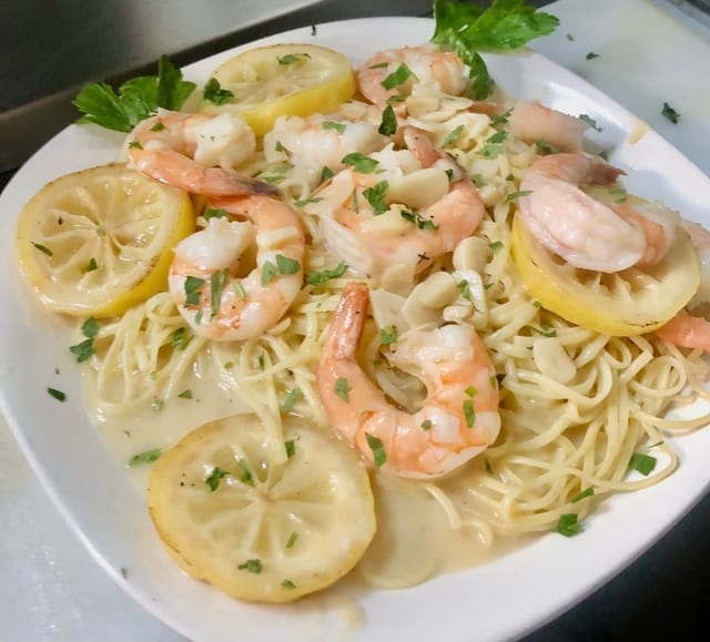 Shrimp Scampi (Entree).