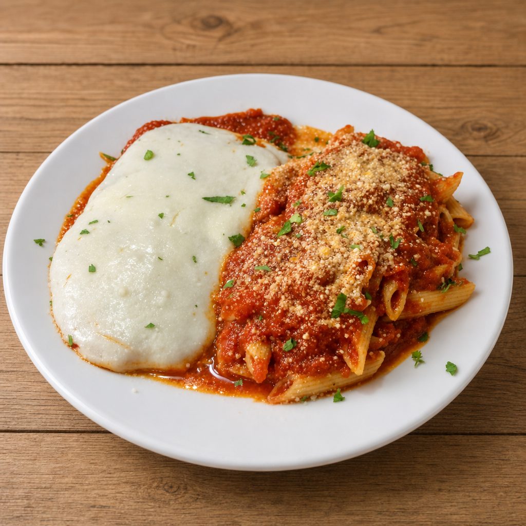 Chicken Parmigiana.