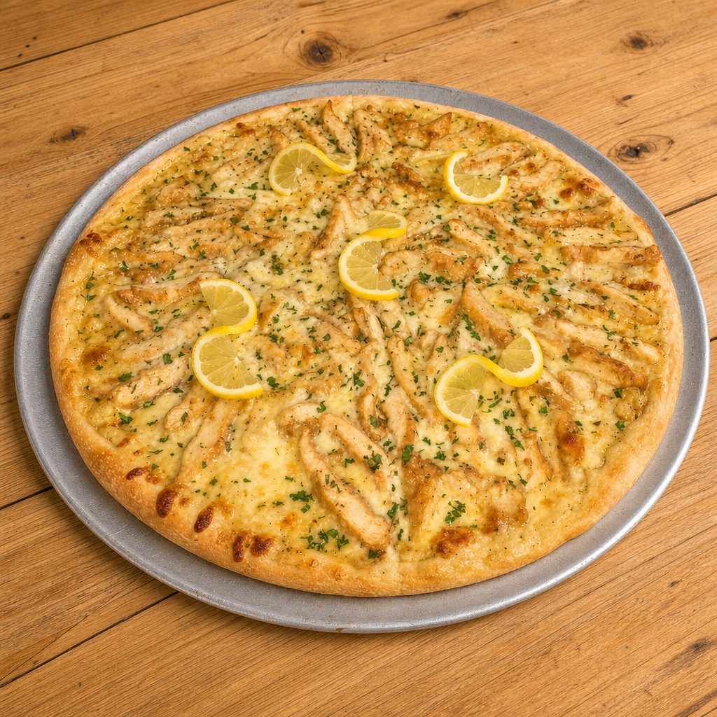 Chicken Francaise Pizza.