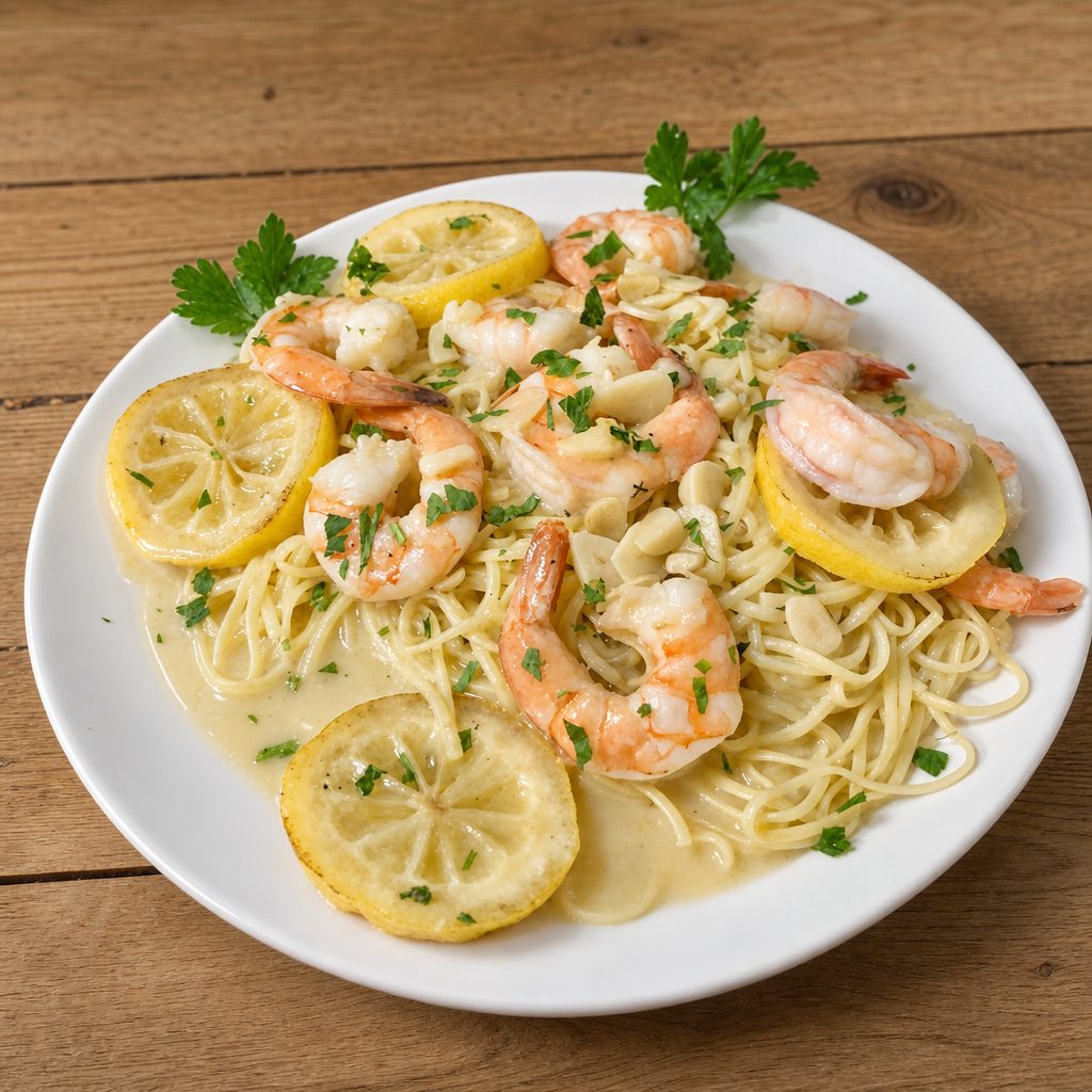 Shrimp Scampi (Entree).
