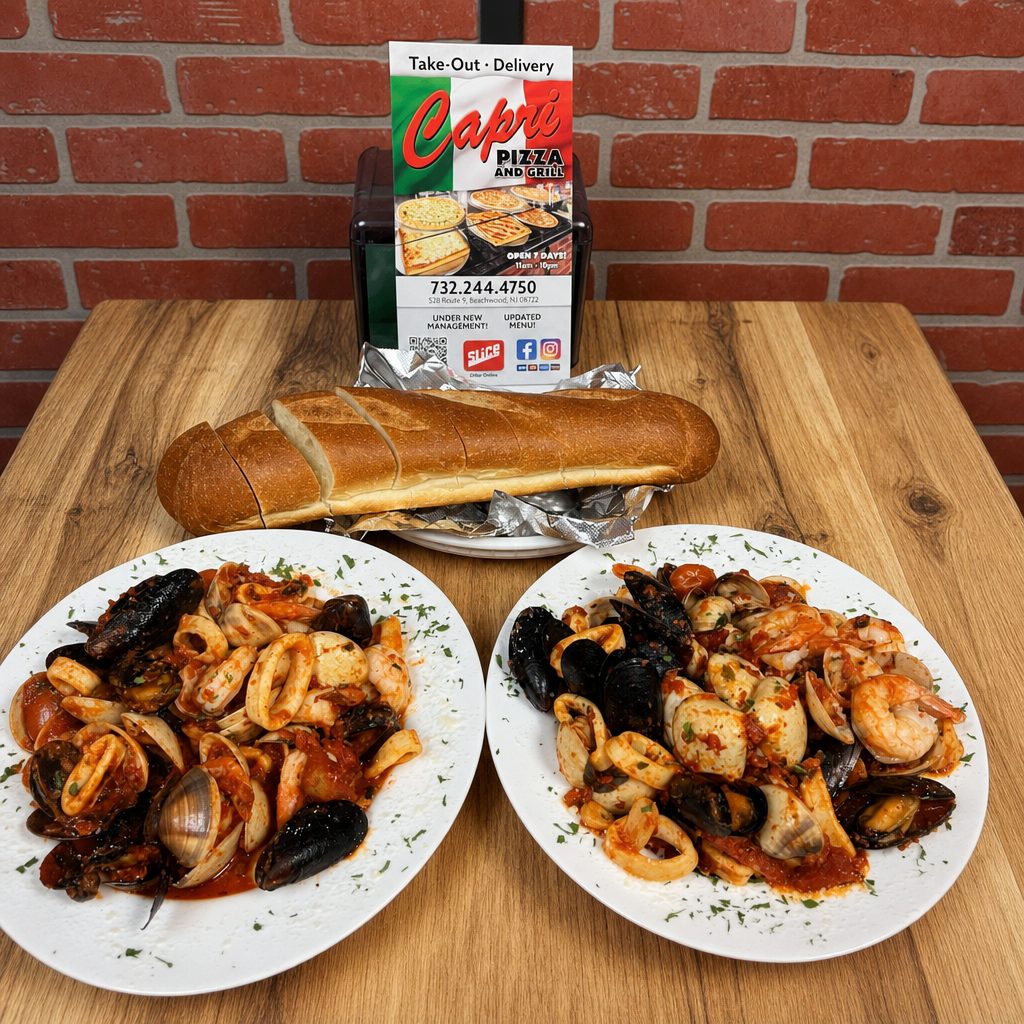 Zuppa De Pesce (Entree).