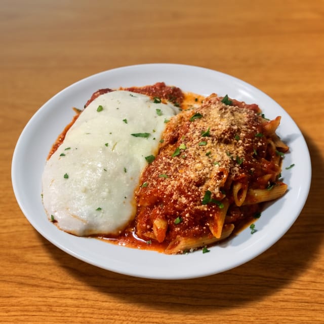 Chicken Parmigiana.