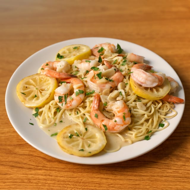 Shrimp Scampi (Entree).