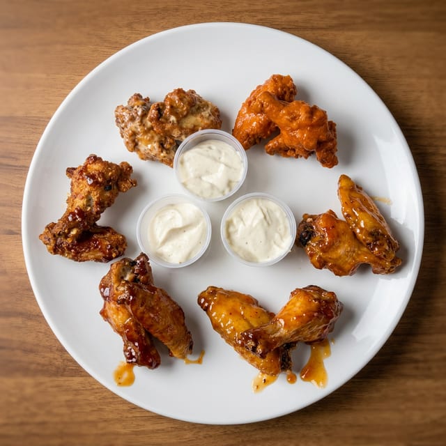 Breaded Wings.