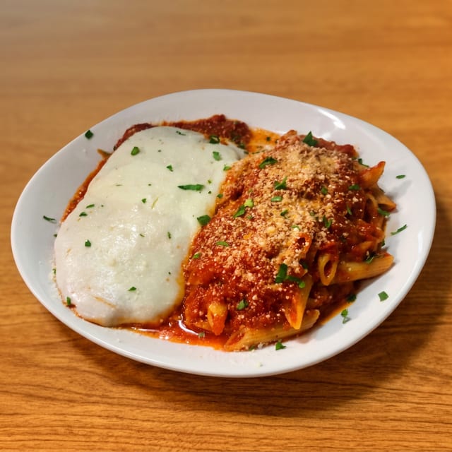 Chicken Parmigiana.