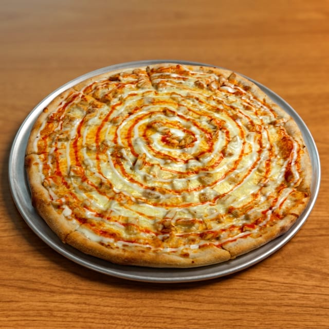Buffalo Chicken Pizza.