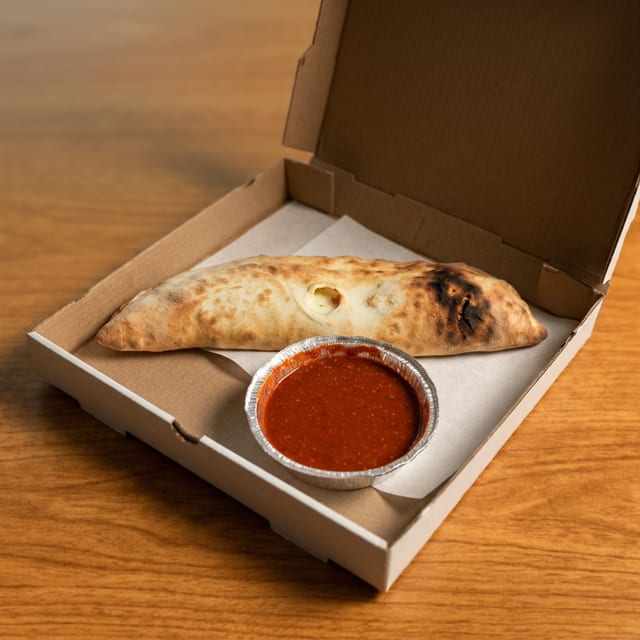 Ricotta & Mozzarella Calzone.